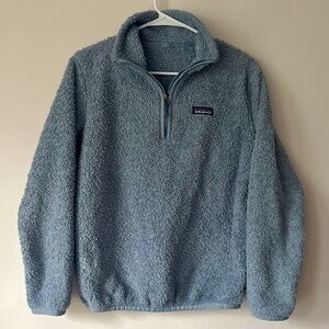 Patagonia Los Gatos Pullover 1/4 Zip Blue Women’s Sweater